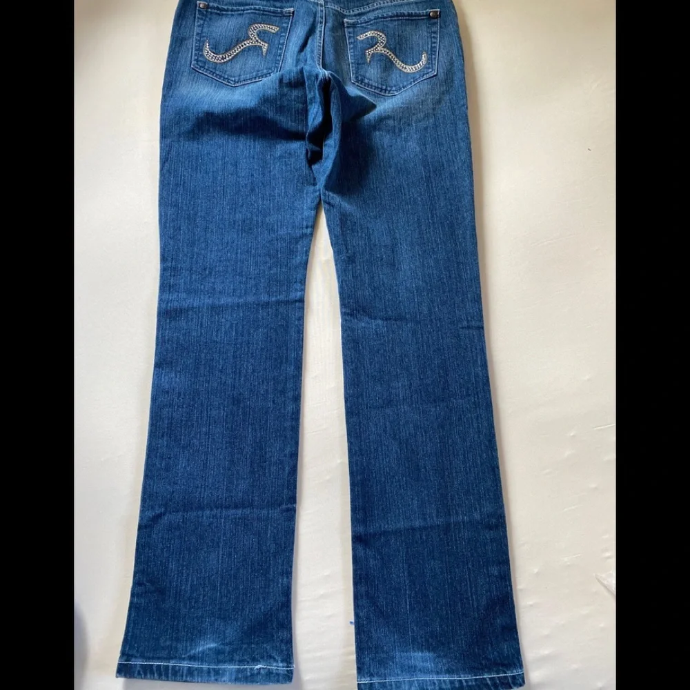 Women's Rock & Republic Denim Boot Cut Jeans - Picture 2 of 7